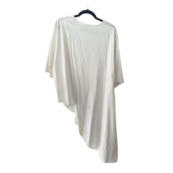 COS Cream Asymmetrical T-shirt Medium NWT - Picture 4 of 11